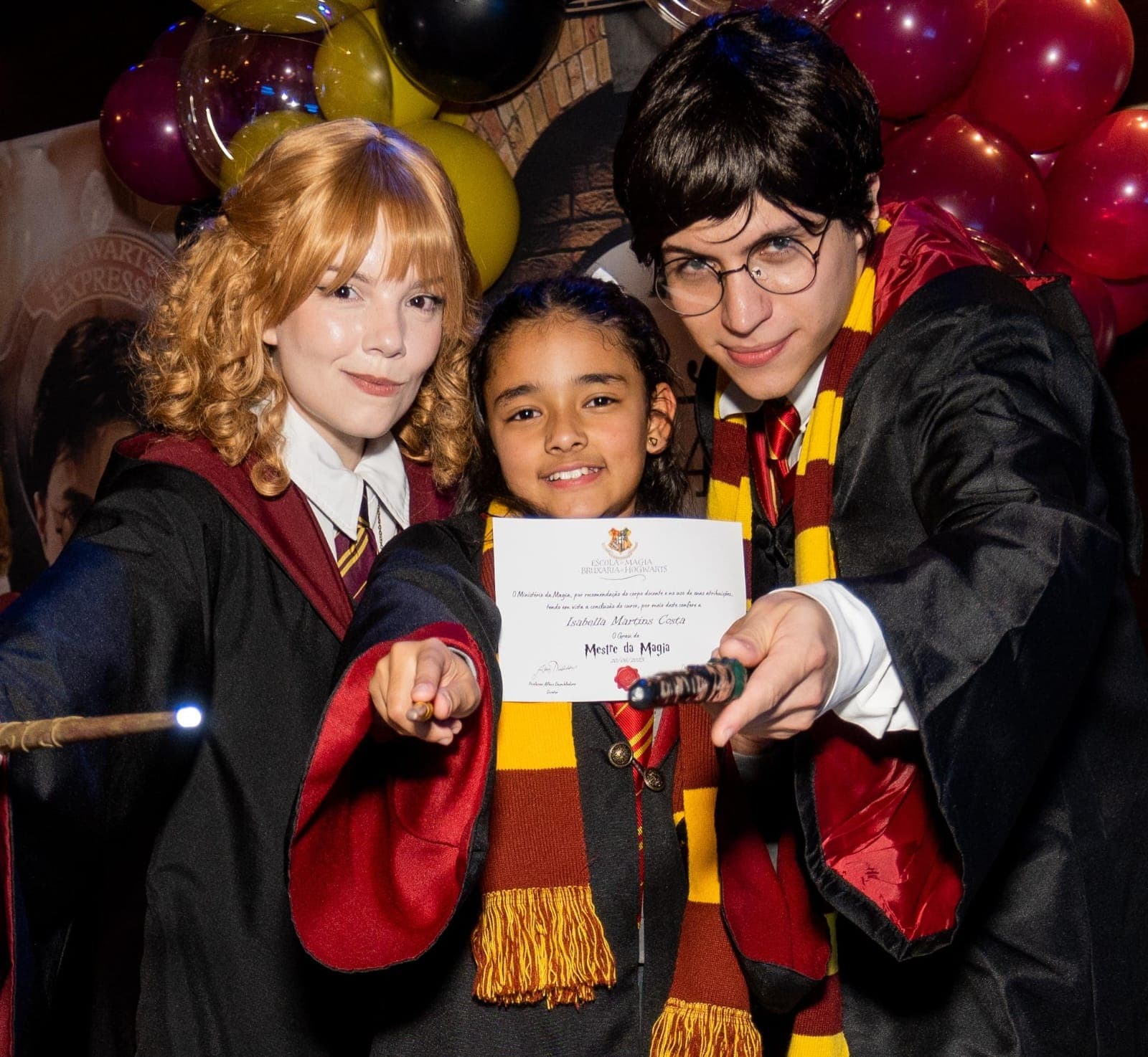 Aniversário Mágico da pequena Isabella